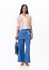 R.A.F. X nicolò  NP016 Short Sleeve Top (White)