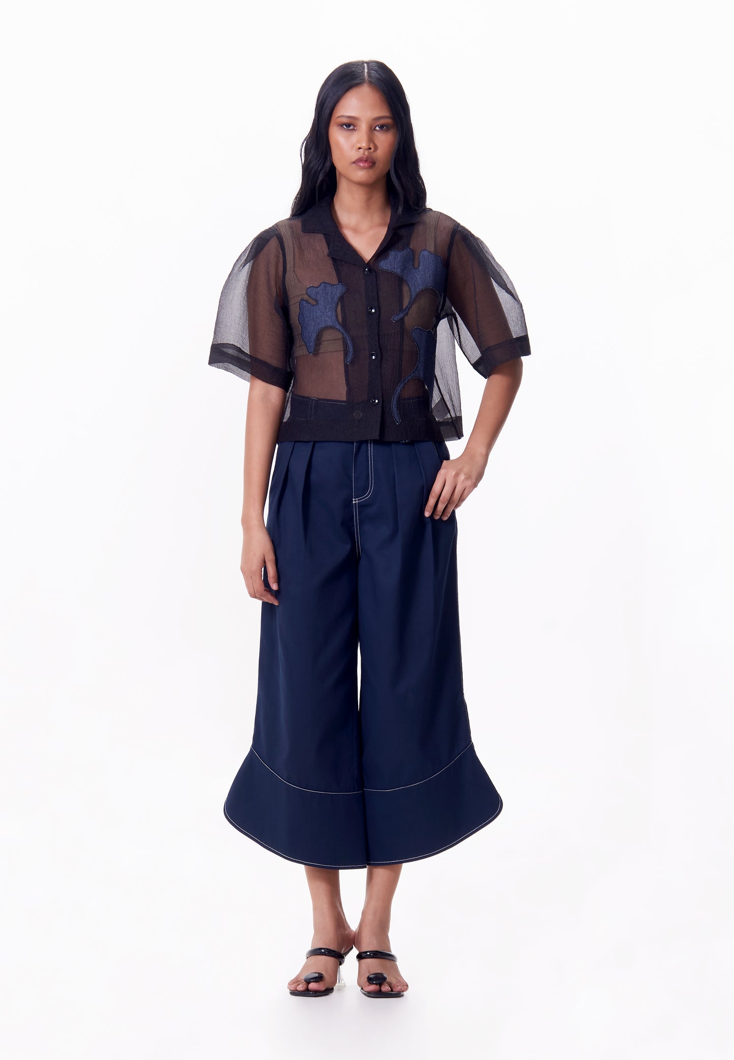 R.A.F. X nicolò  NP016 Short Sleeve Top (Black)