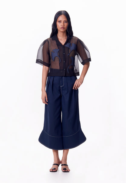 R.A.F. X nicolò  NP016 Short Sleeve Top (Black)