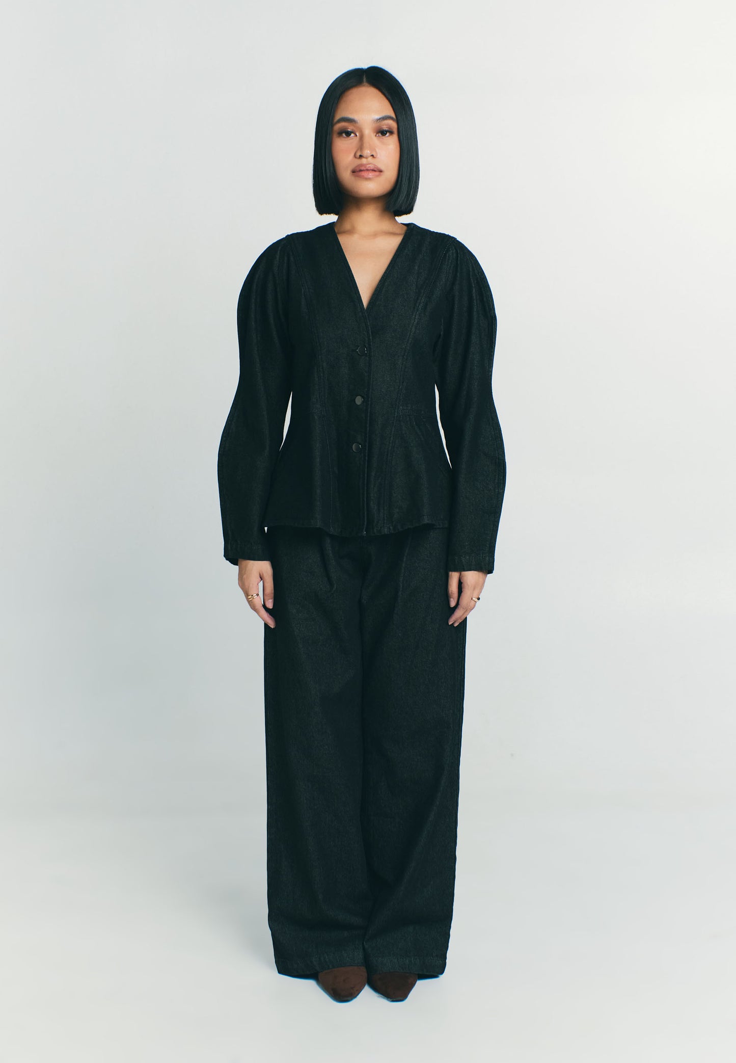 RAF Page Long Sleeve Top (Black)