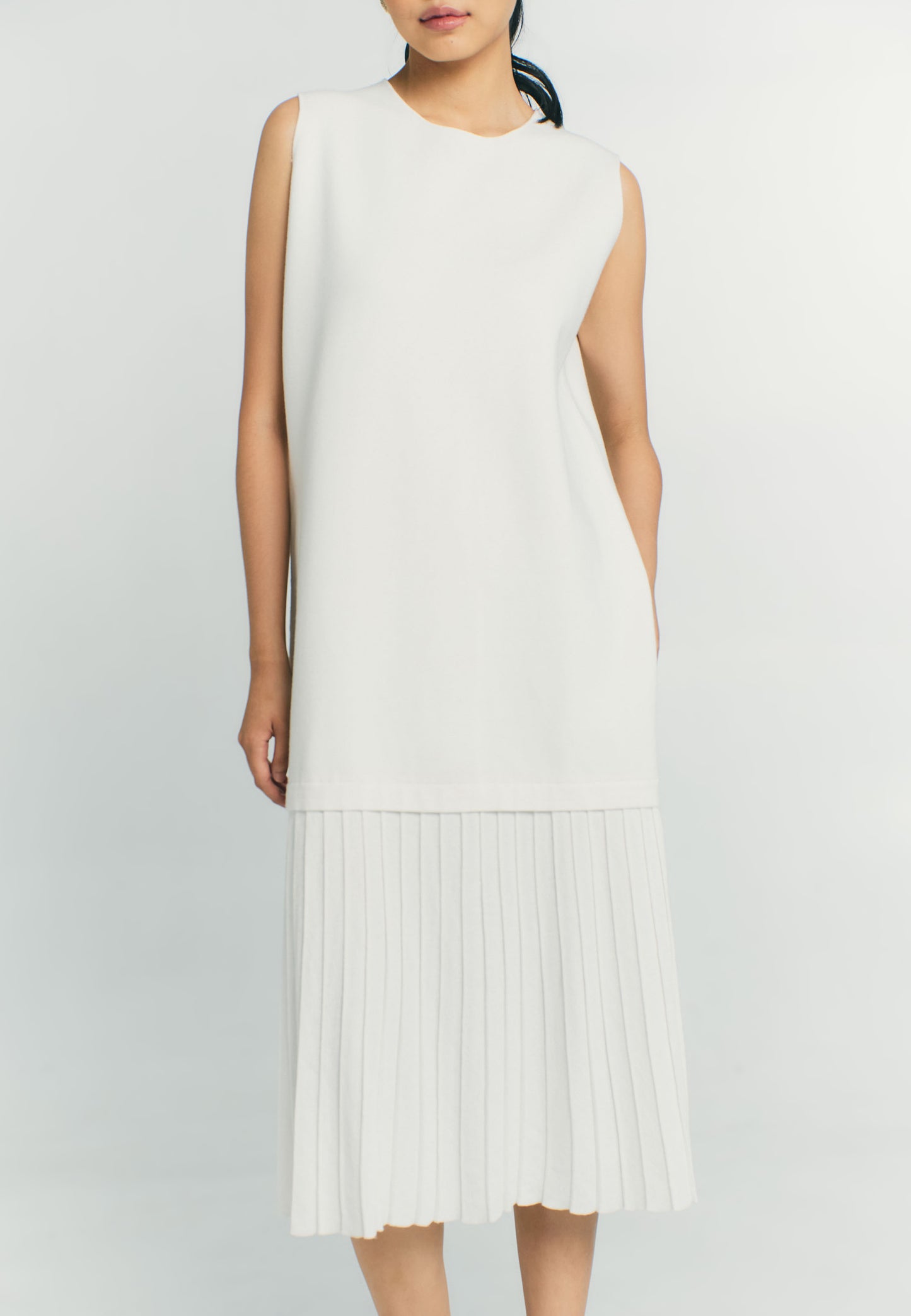 RAF Quid Sleeveless Dress (White)