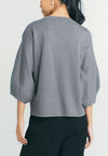 RAF Quin Quarter Sleeve Top (Gray)