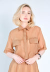 RAF Doxie Short Sleeve Top (Mocha)