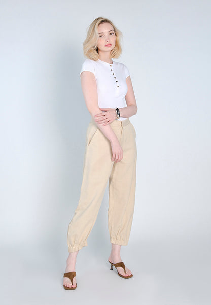 RAF Floyd Short Sleeve Bodysuit Top (White)
