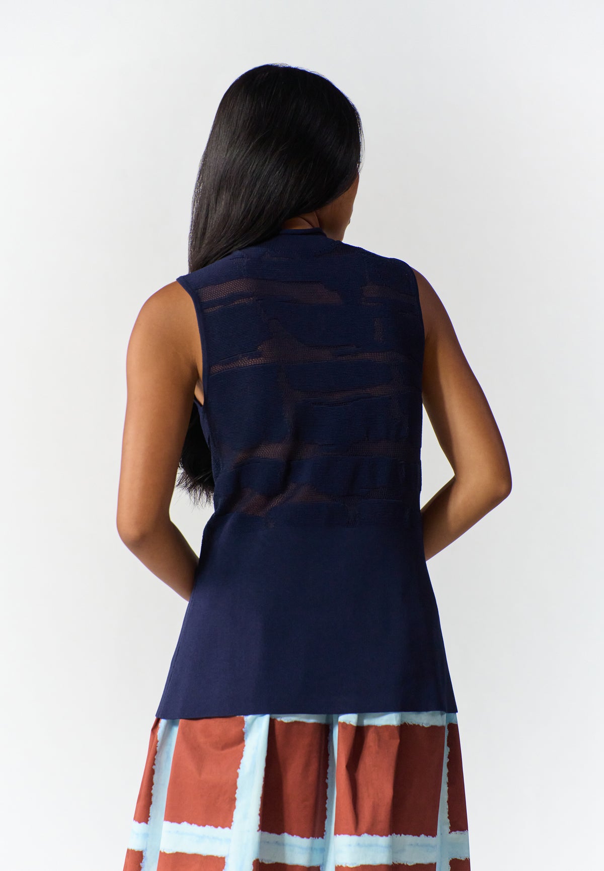 RAF Secco Sleeveless Top (Midnight Blue)