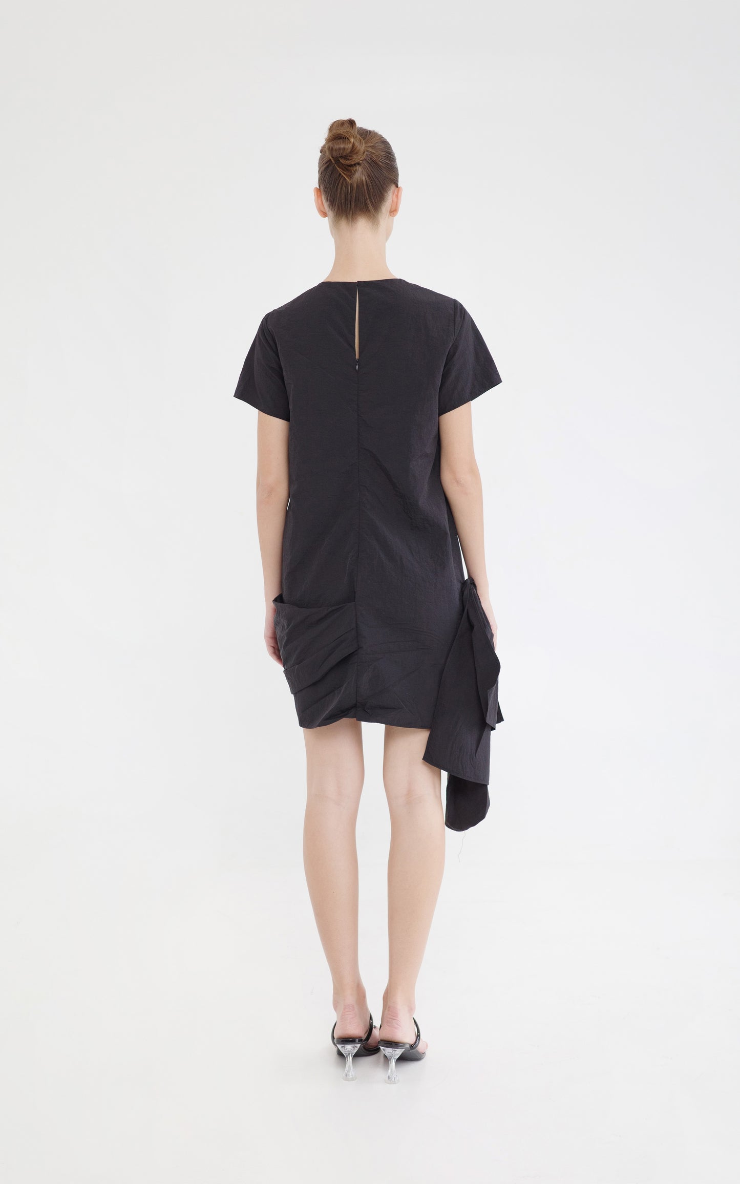 RAF X Martin Bautista Snejana Short Sleeve Dress (Black)