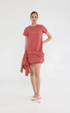 RAF X Martin Bautista Snejana Short Sleeve Dress (Rust)