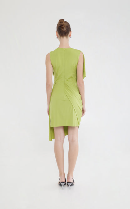 RAF X Martin Bautista Ward Sleeveless Dress (Green)