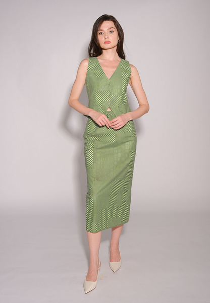 RAF Encircle Sleeveless Vest Top (Green)