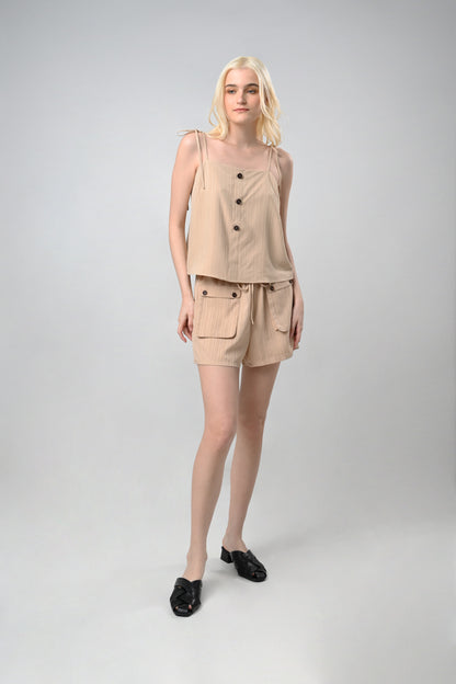 RAF Crosta Sleeveless Top (Khaki)