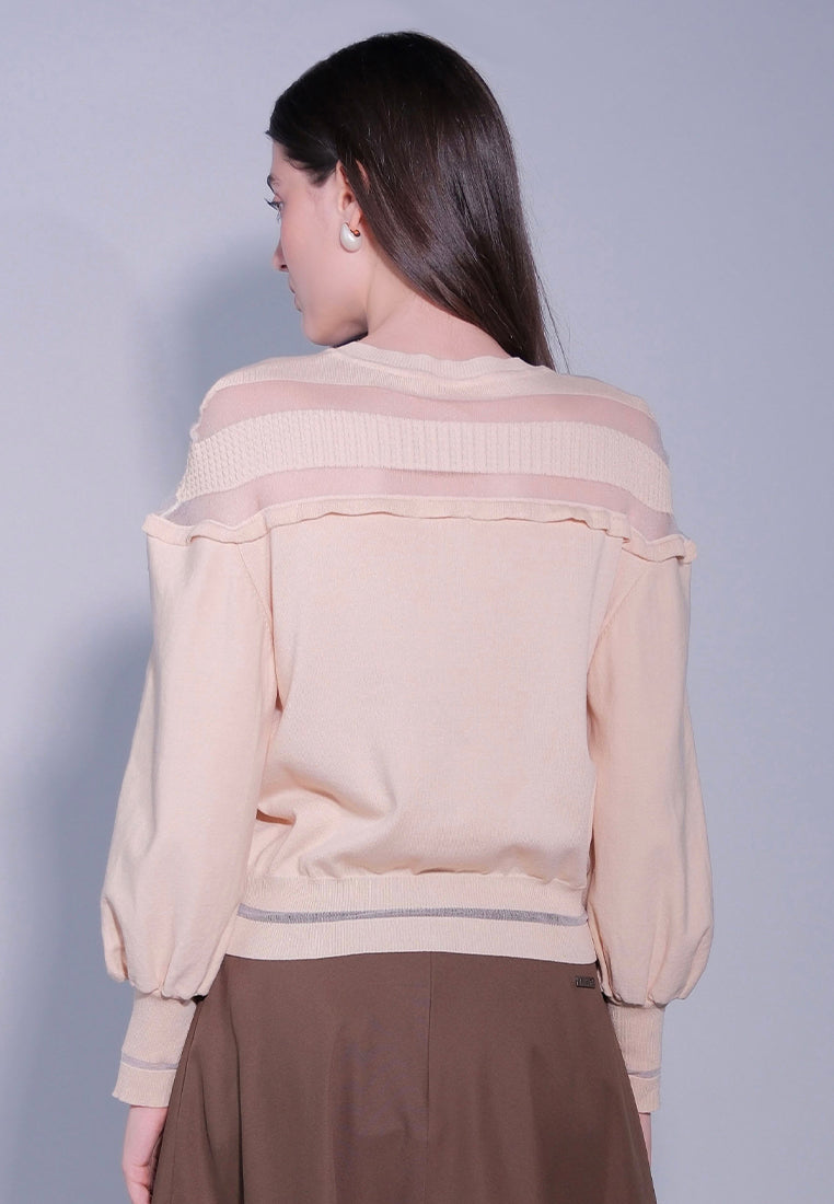 RAF Dasheill Long Sleeve Top (Beige)