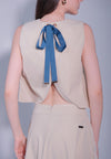 RAF Daxtone Sleeveless Top (Printed Cream)