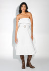 RAF Delia Dress W/ Belt Top (Off-white)