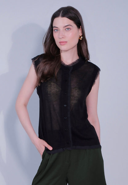 RAF Divva Sleeveless Top (Black)