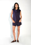RAF Ezra Sleeveless Top (Navy)