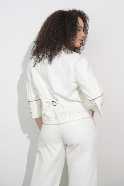 RAF Fremont Long Sleeve Jacket (Offwhite)