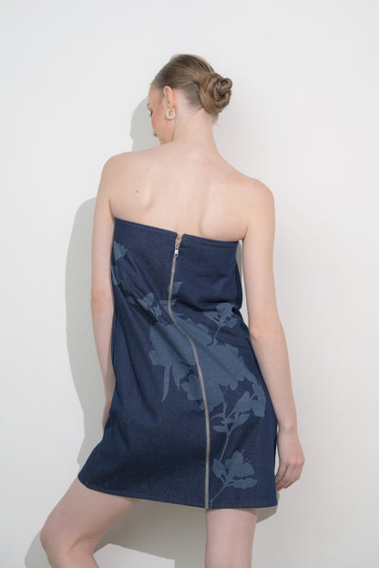 RAF Frieze Tube Dress (Mid.Navy)