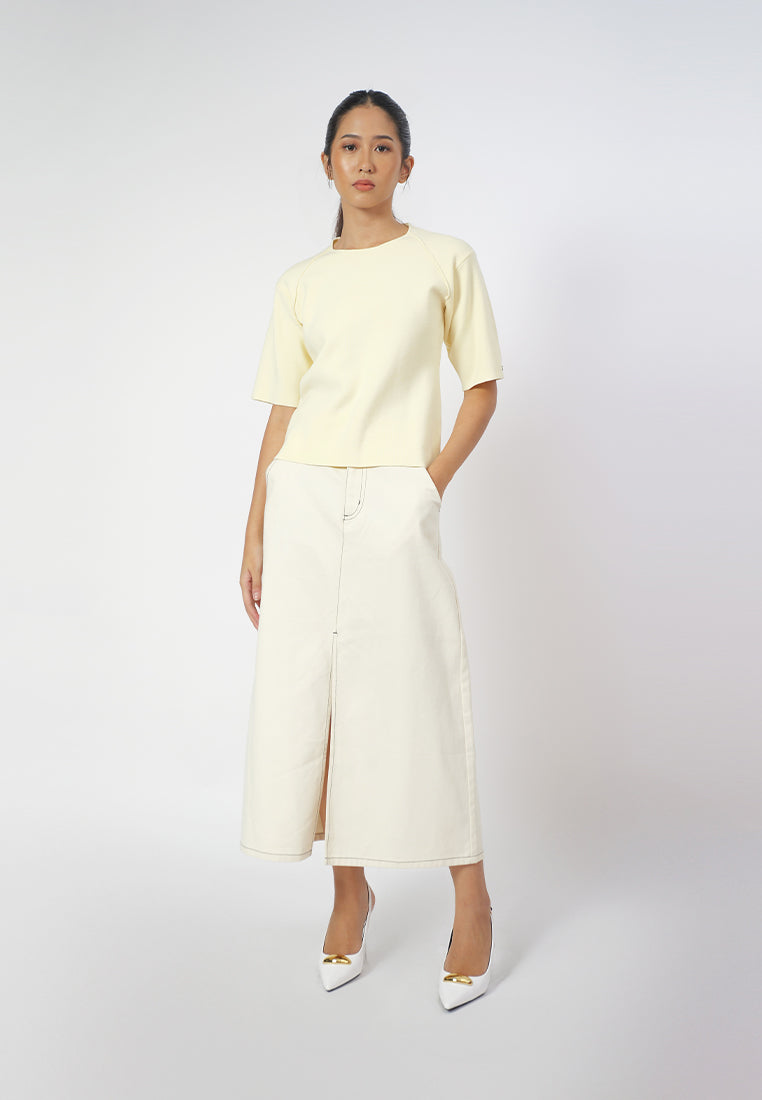 RAF Gemma Short Sleeve Top (Y.Butter)