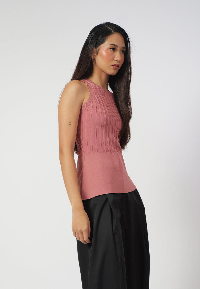 RAF Inez Sleeveless Top (Dusty Rose)