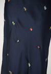RAF Isabelle Skirt W/ Embro (Navy)