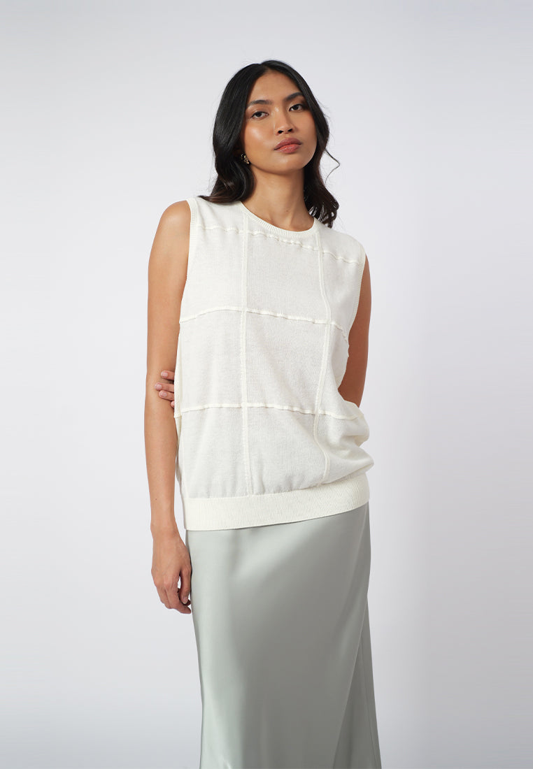RAF Ivette Sleeveless Top (Offwhite)