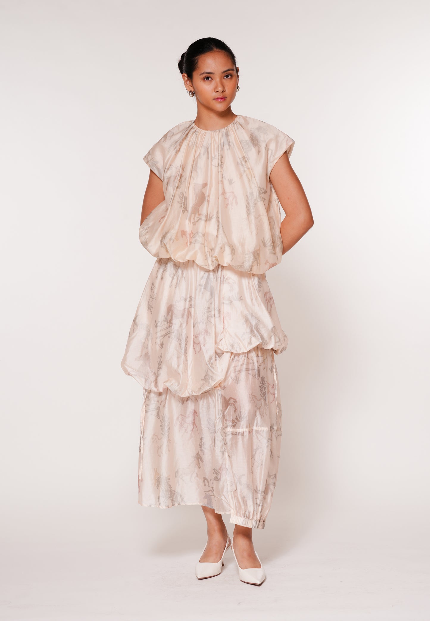 RAF Jubilant Short Sleeve Top (P.Beige)