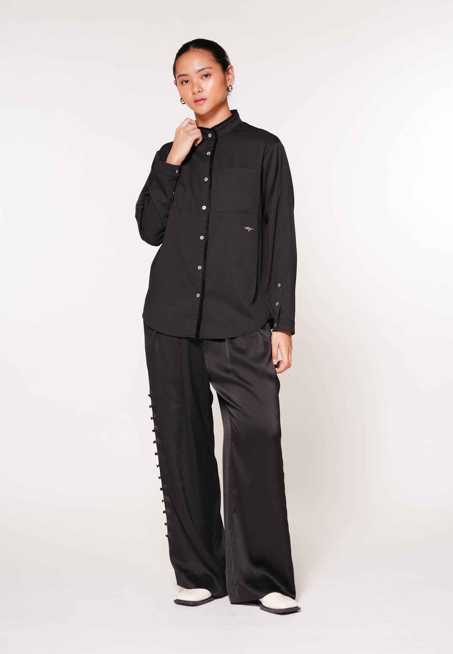 Raf Juggle Long Sleeve Top (Black)