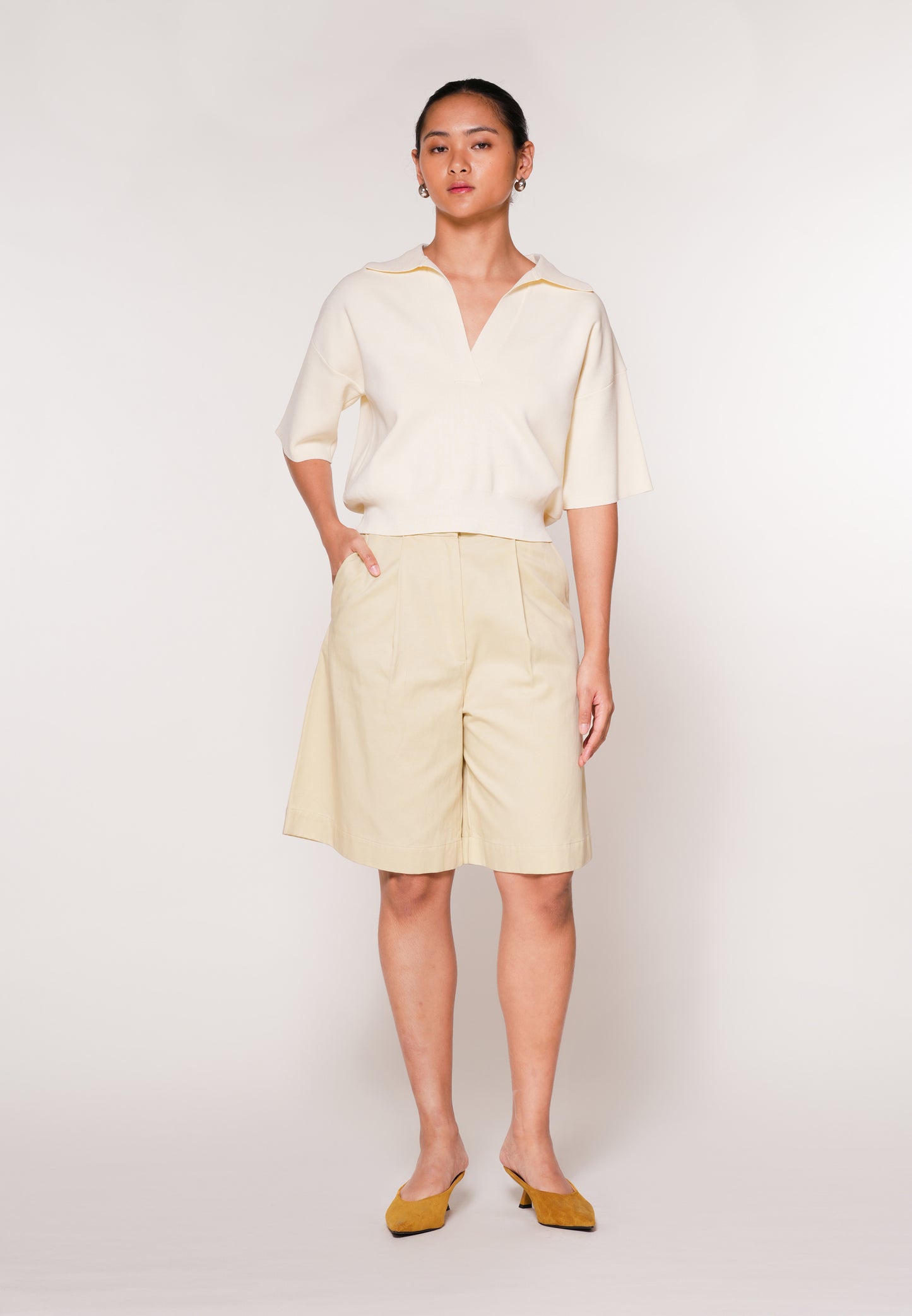 RAF Jump Short Sleeve Top (Cream)