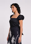 RAF Keep Short Sleeve Dress  (Printed Black)