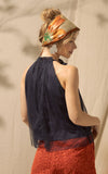 RAF X Debbie Co RAF Marigold Sleeveless Top (M.Blue)
