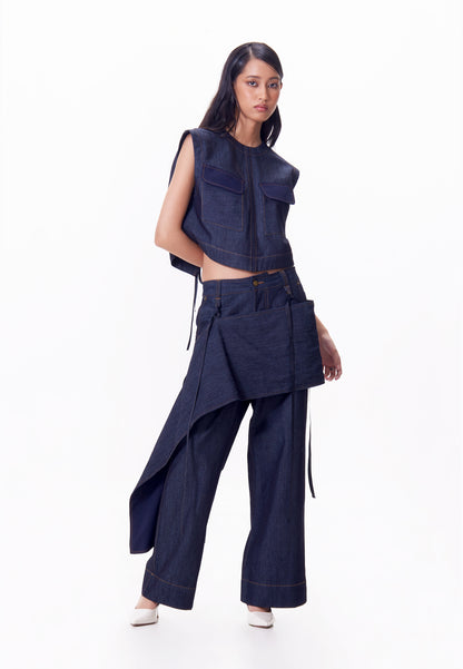 R.A.F. X nicolò  NP001 Sleeveless Top (Denim)