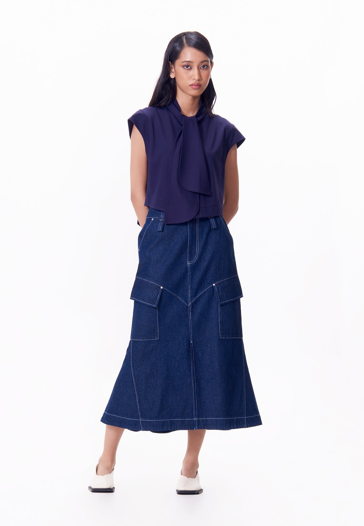 R.A.F. X nicolò  NP008 Skirt  (Denim)