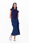 R.A.F. X nicolò  NP009 Sleeveless Top (Navy)