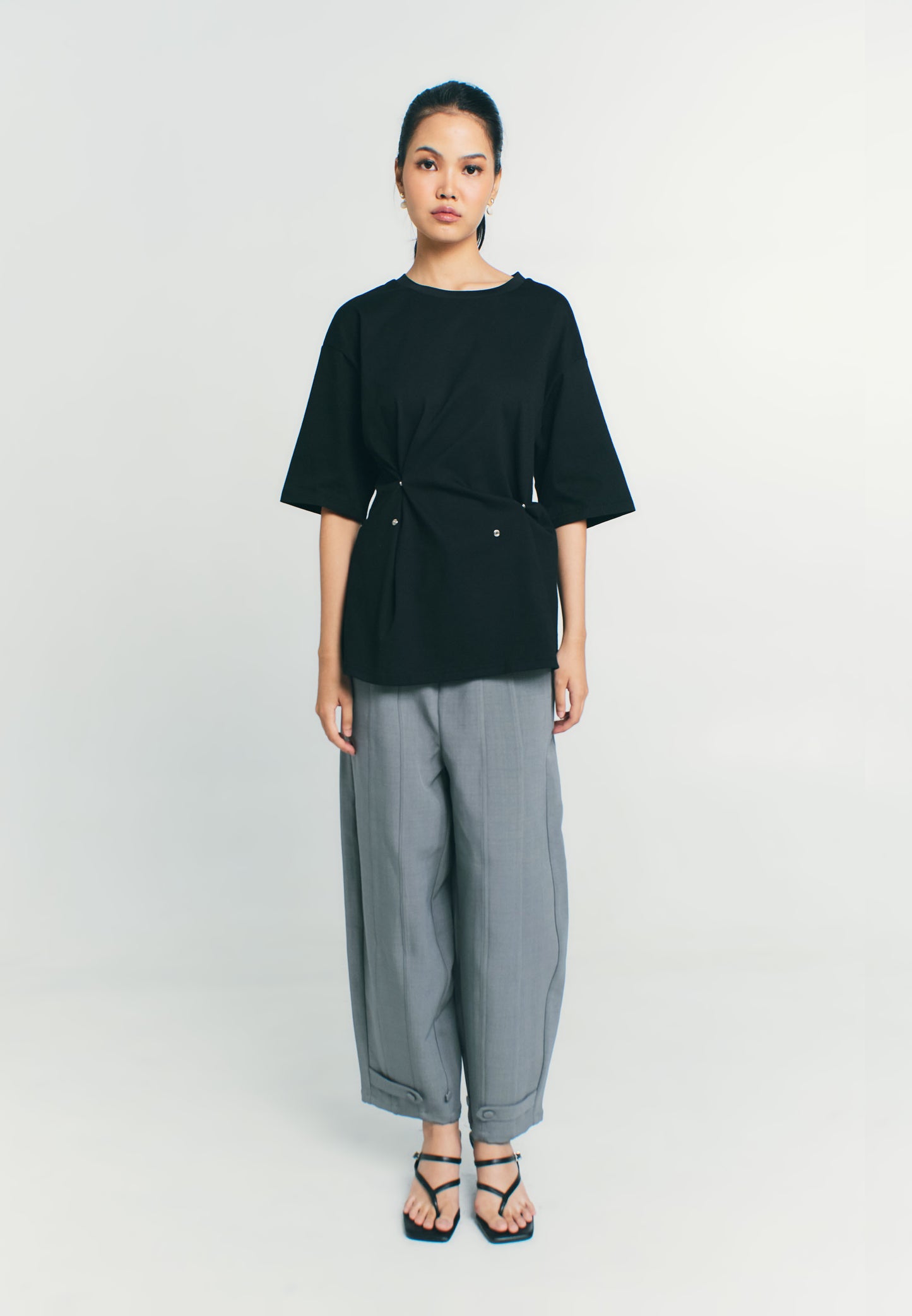 RAF Quibble Short Sleeve Top (Black)