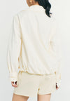 RAF Quiver Long Sleeve Jacket 2 Way  (Cream)