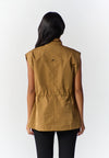 RAF Rum Sleeveless Vest Top (Caramel)