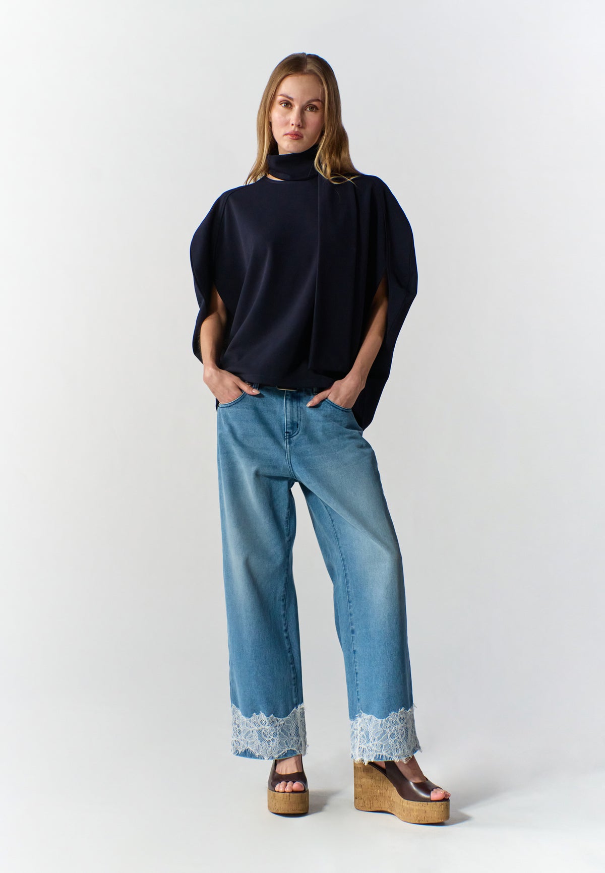 RAF Sable Short Sleeve Top (Midnight Blue)