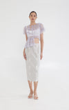 RAF X Martin Bautista Werbowy Skirt (Light Gray)