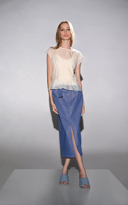 RAF Hender Skirt (Chambray)