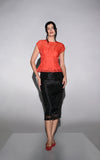 RAF Hueva Short Sleeve W/ Inner Top (Red)
