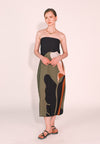 RAF Clover Tube Dress (Printed Olive)