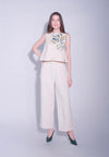 RAF Daxtone Sleeveless Top (Printed Cream)