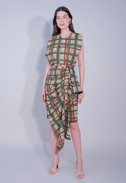 RAF Donea Sleeveless Dress (Green)