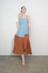 RAF Fargo Sleeveless Top (Blue Denim)