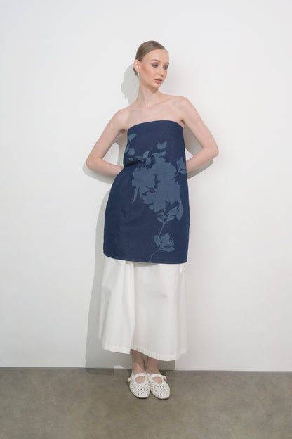 RAF Frieze Tube Dress (Mid.Navy)