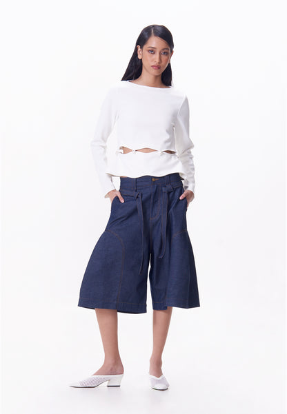 R.A.F. X nicolò  NP003 Long Sleeve Top (White)