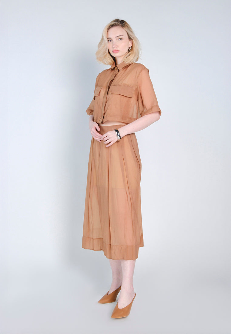 RAF Doxie Short Sleeve Top (Mocha)