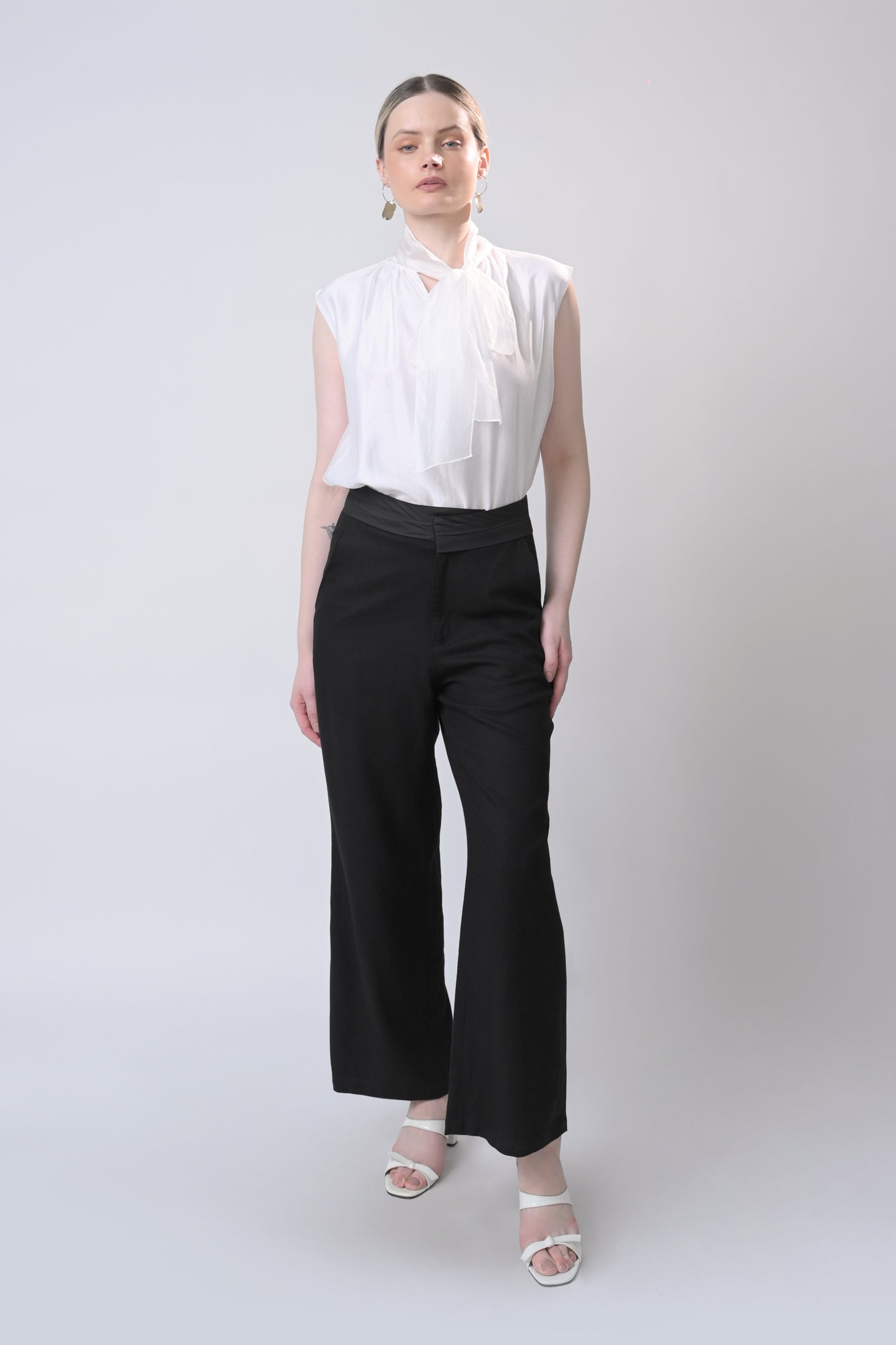 RAF Boheme Sleeveless Top (Plain White)