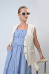 RAF Bavera Sleeveless Dress (Blue)