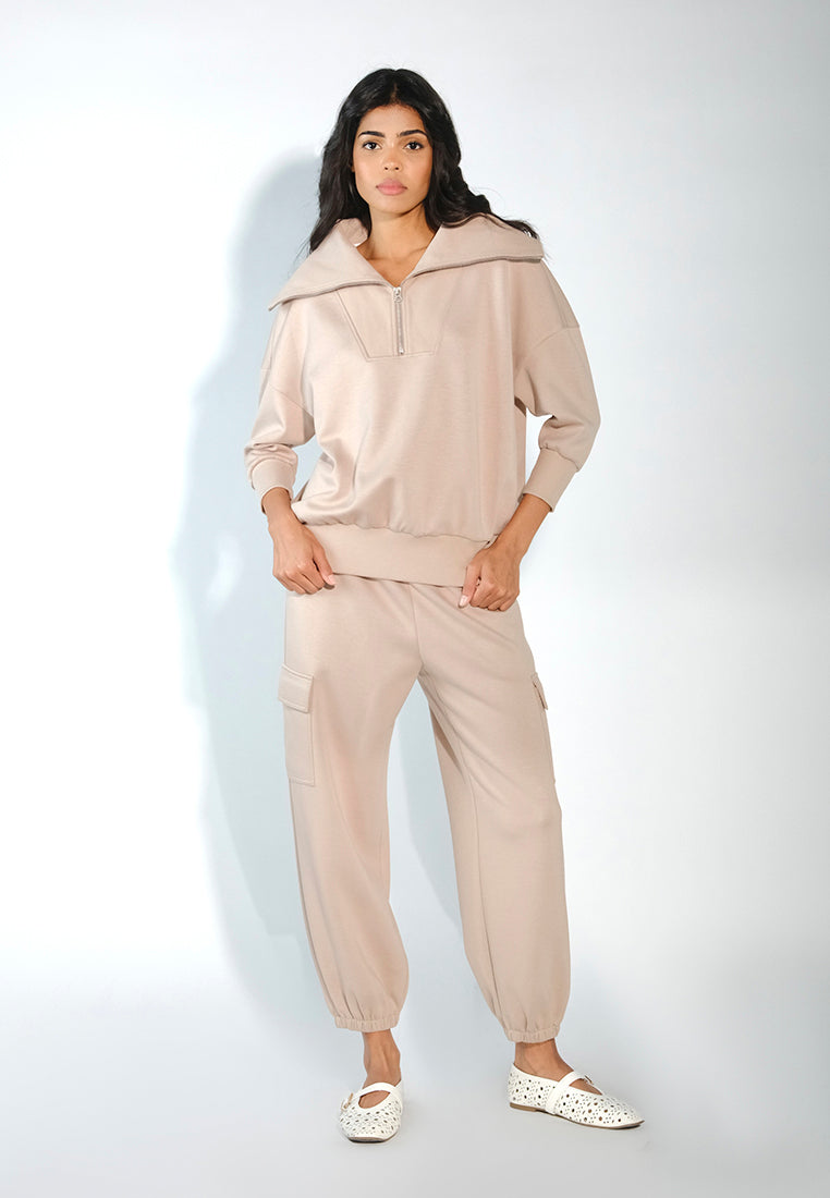 RAF Elroy Long Sleeve Top (Beige)